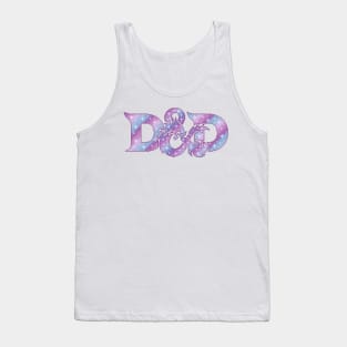 Dungeons and Dragons Logo Pixel Art Tank Top